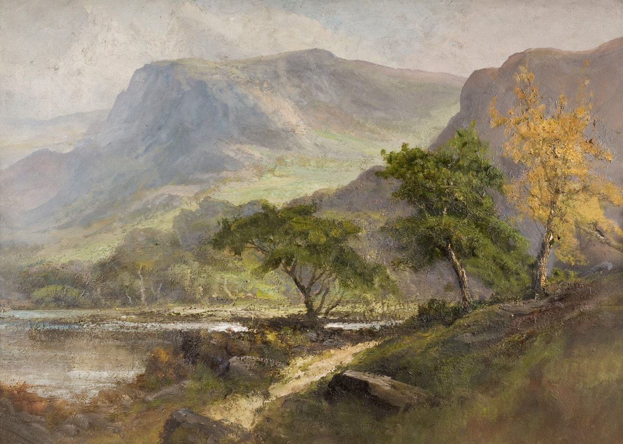Tepeler ile Manzara by Frank Thomas Carter