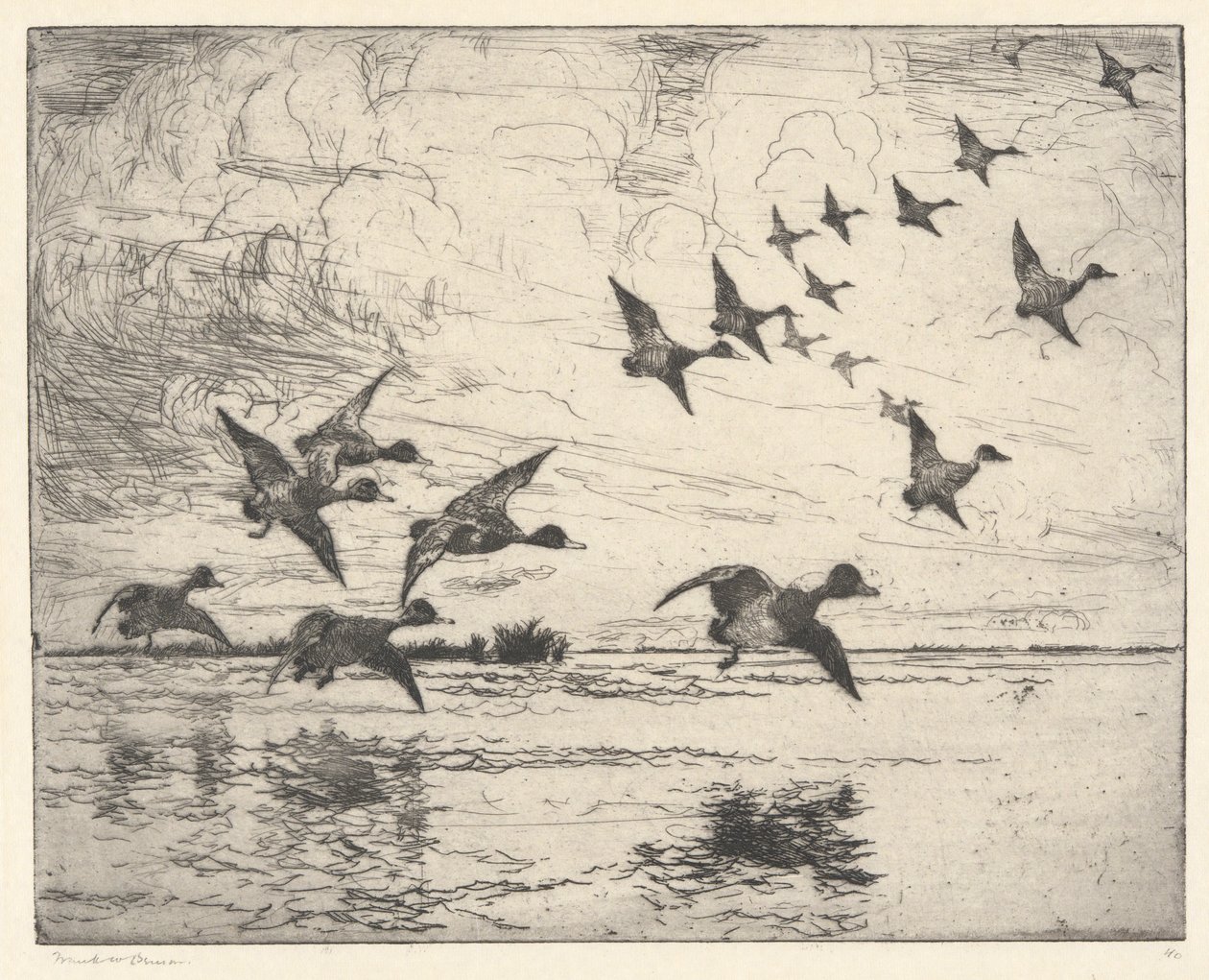 Alarm S. 111 Yayın. St. by Frank Weston Benson