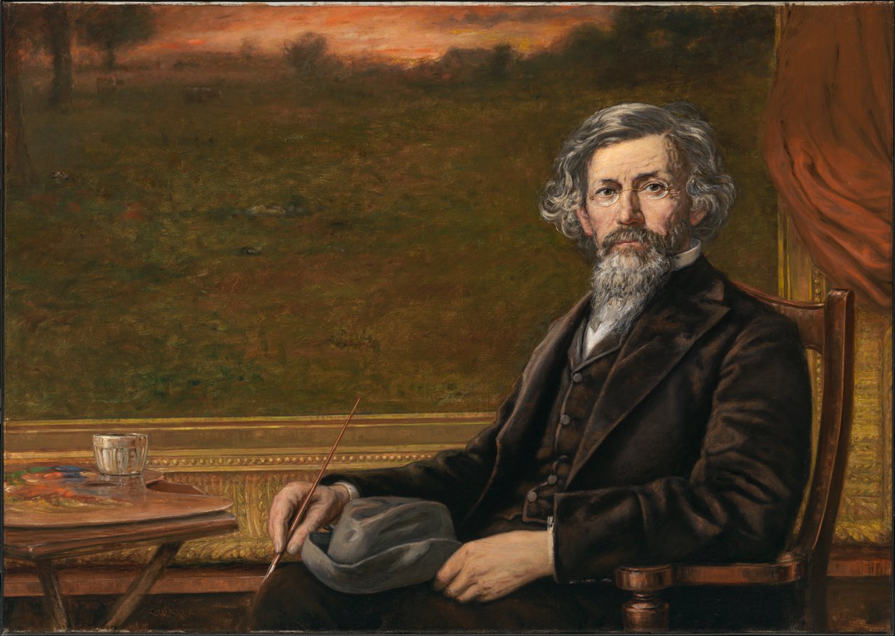 George Inness, c. 1890-1928. by Franklin C. Courter