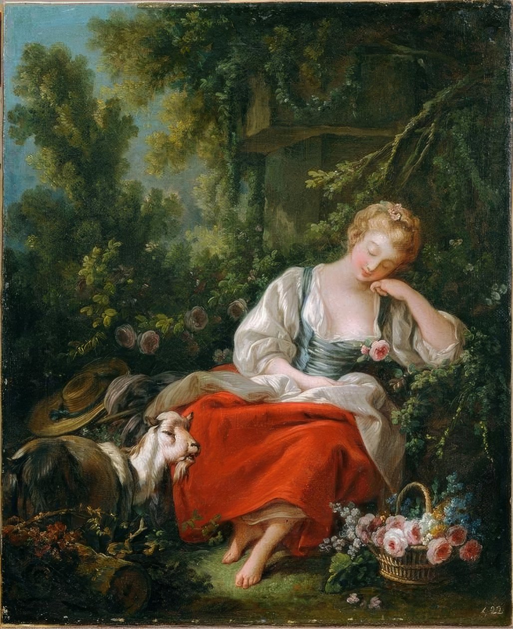Rüyada Çoban by François Boucher
