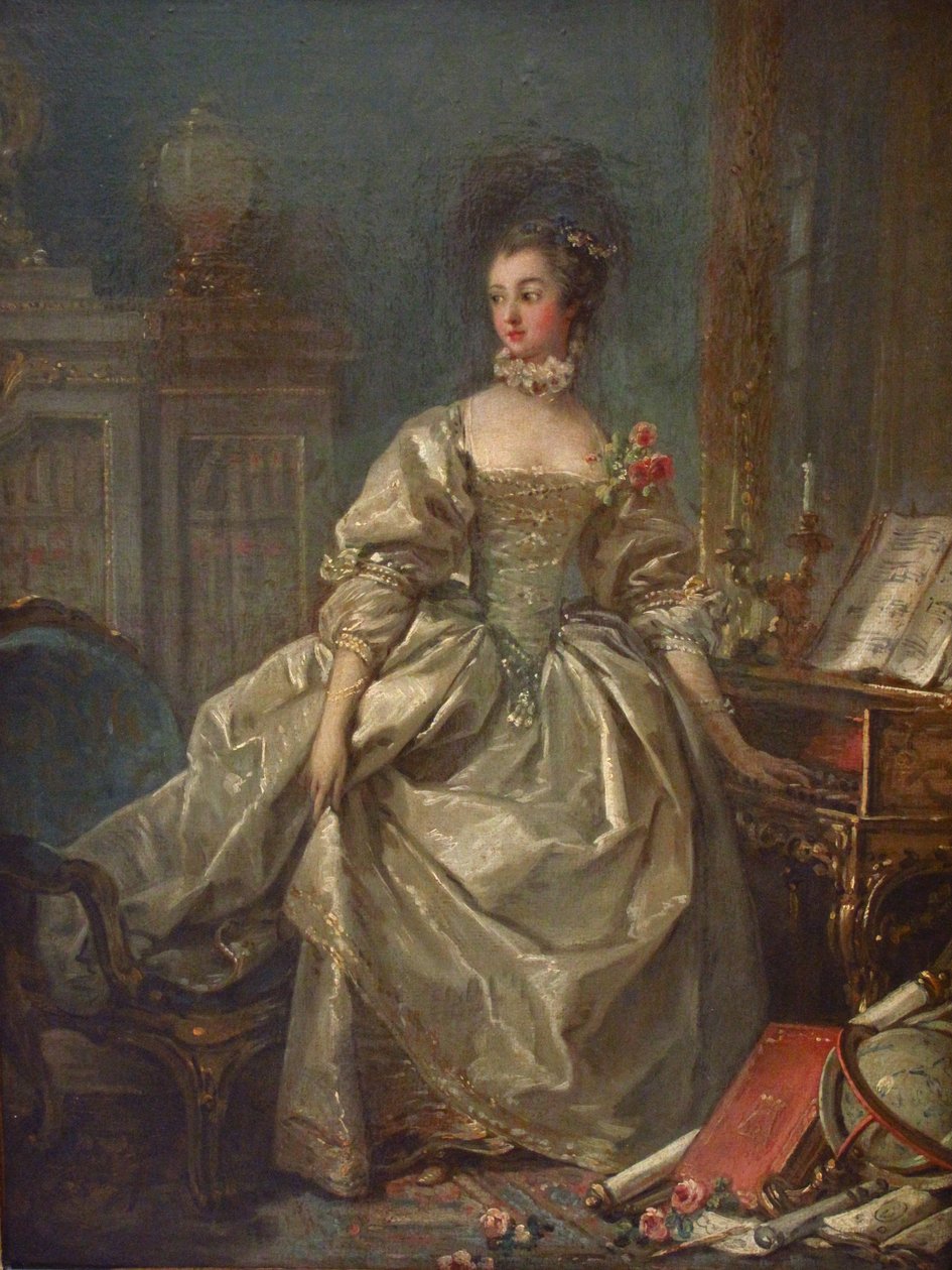 Markiz de Pompadour by François Boucher