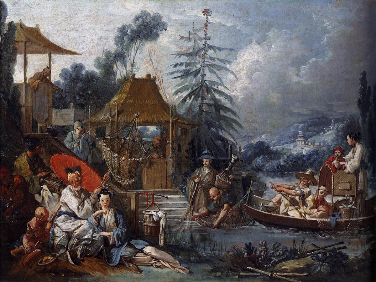 Çin balıkçılığı by François Boucher
