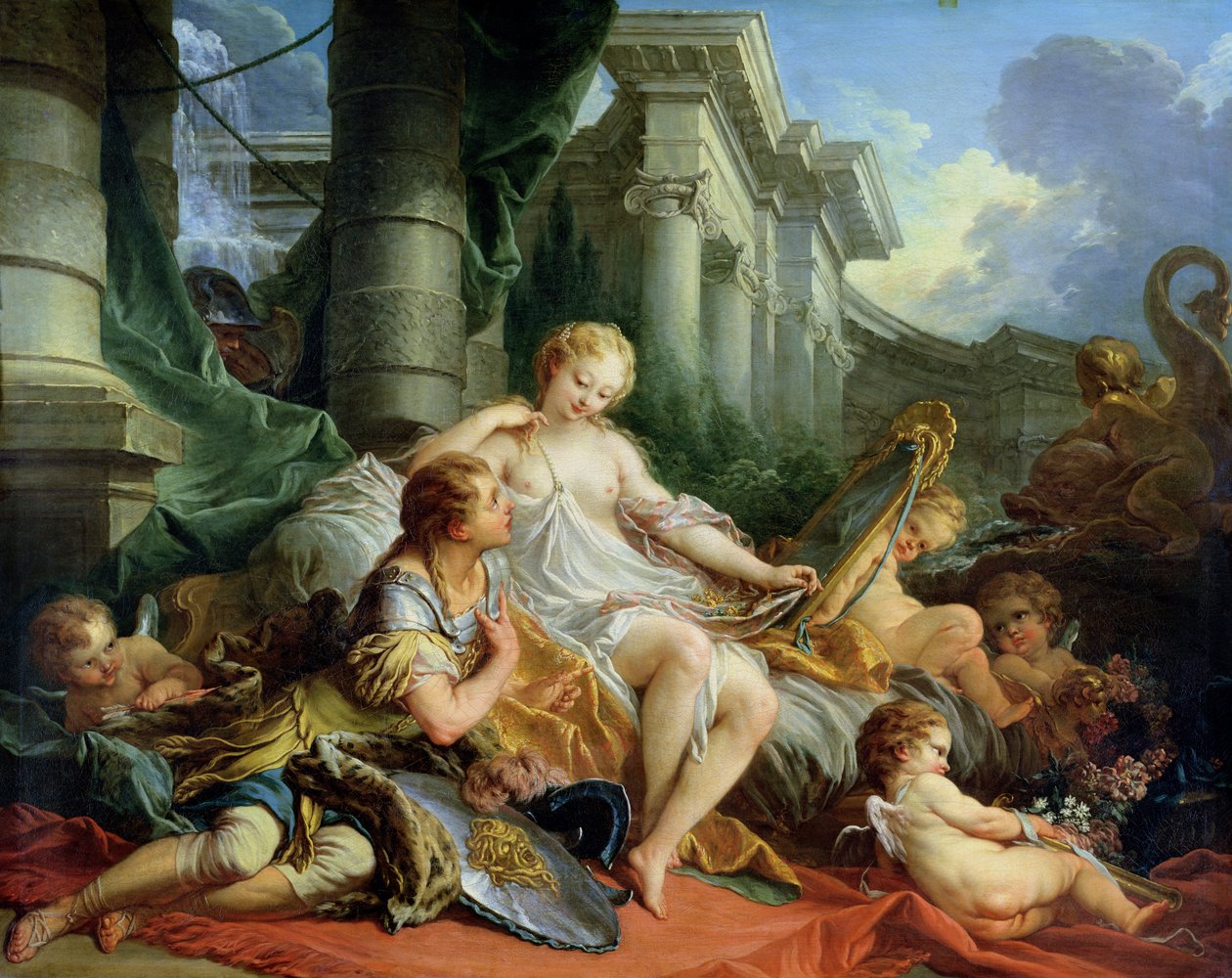 Rinaldo ve Armida, 1733 by François Boucher