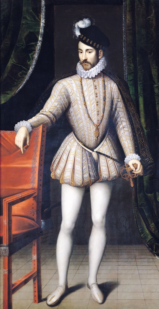 Charles IX (1550-74) Fransa Kralı by François Clouet
