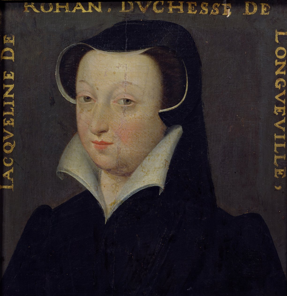 Jacqueline de Rohan (1520-86), Longueville Düşesi by François Clouet