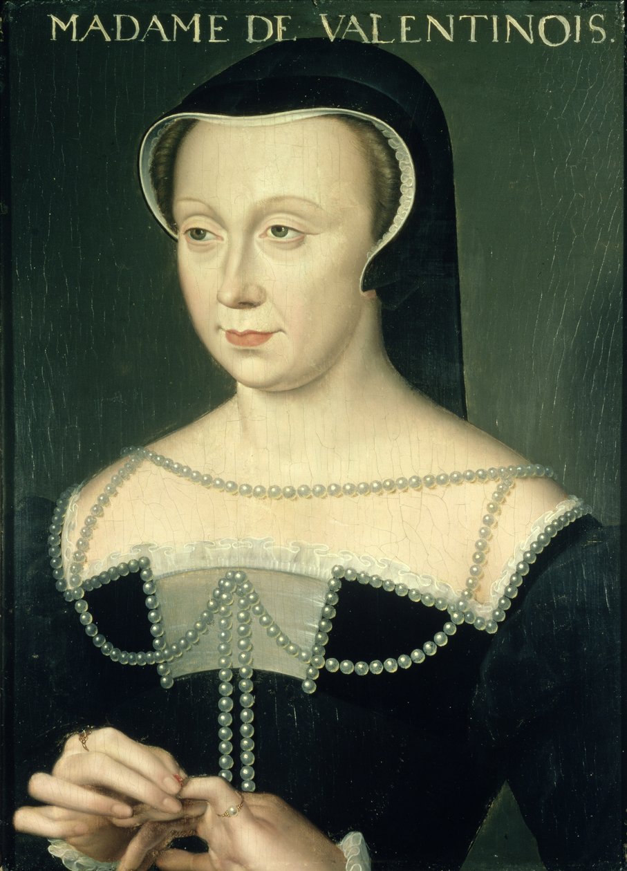 Madam de Valentinois by François Clouet