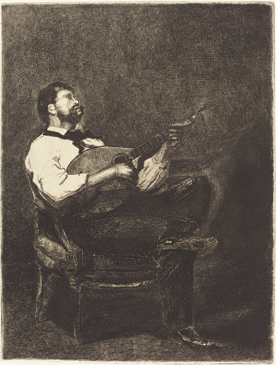Gitarist by François Bonvin