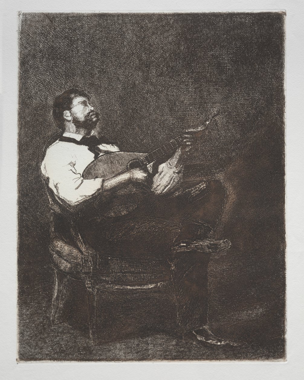Gitarist by François Bonvin