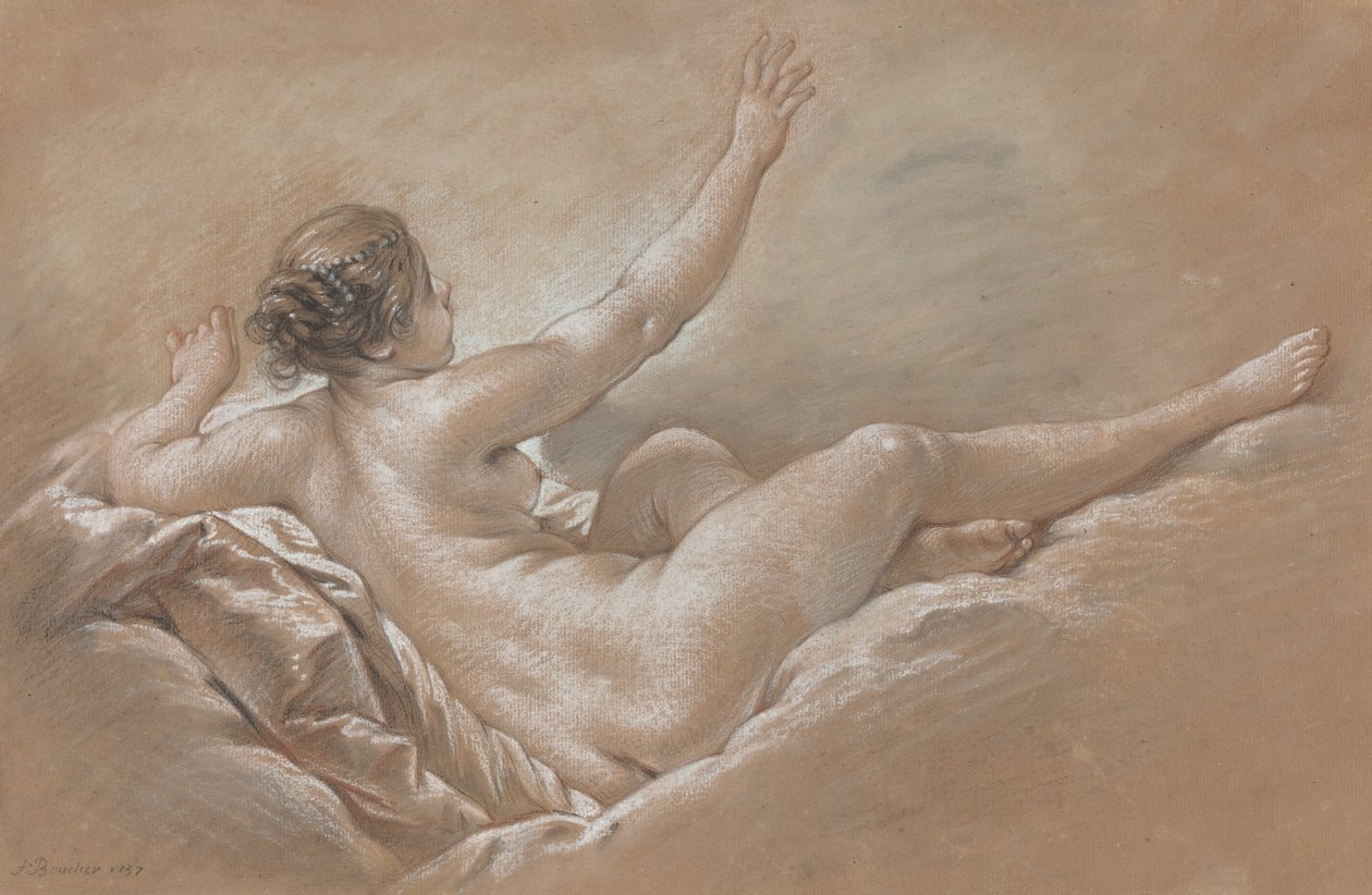 Danae Altın Duş Alırken by François Boucher