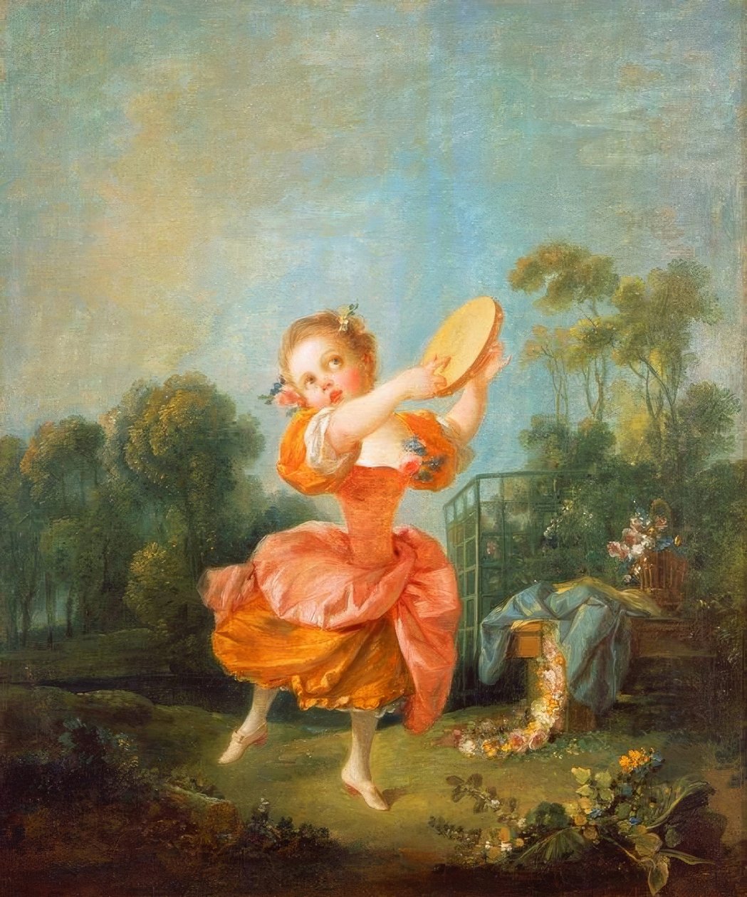 küçük dansçı by François Boucher