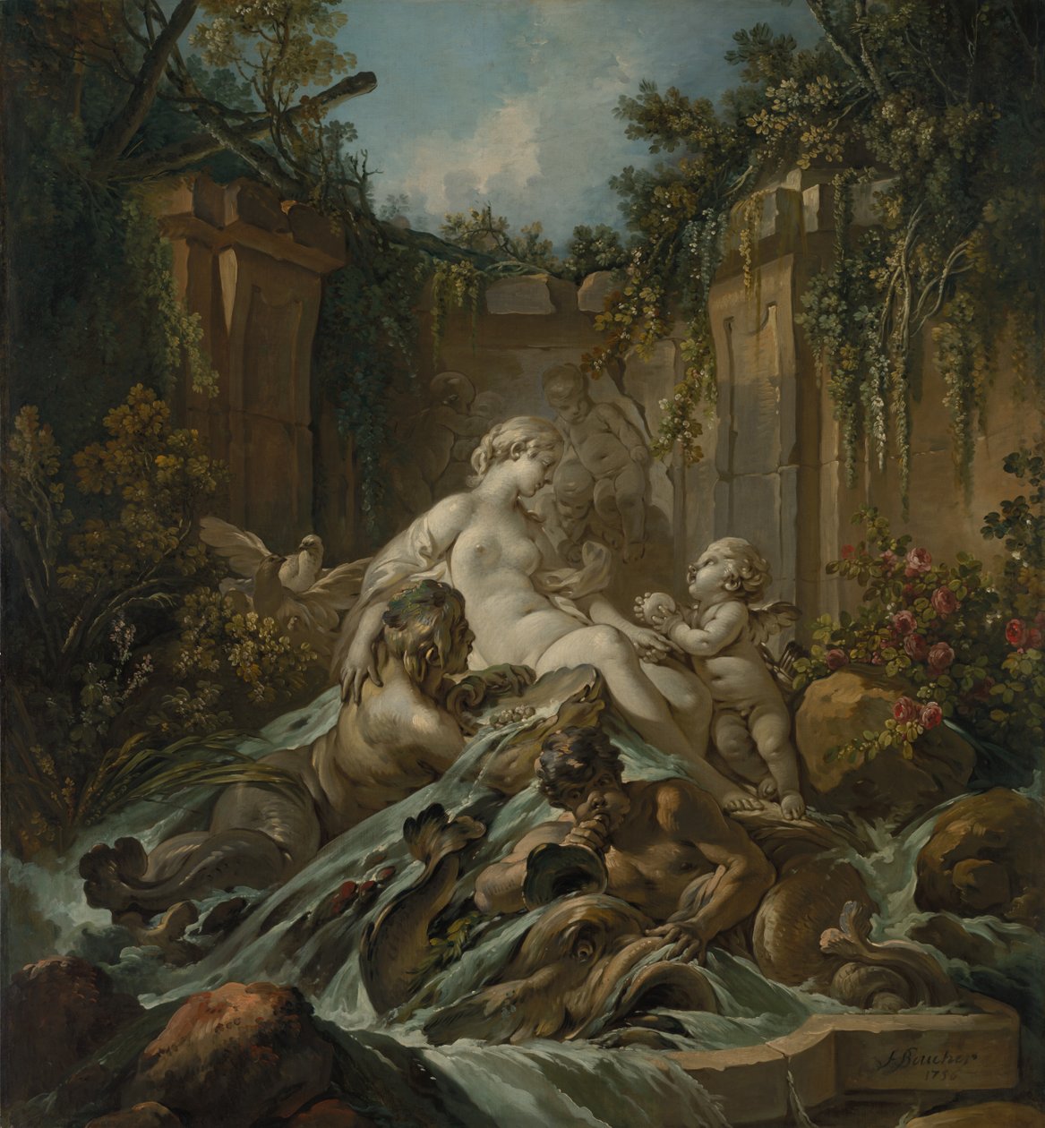 Venüs Çeşmesi, 1756. by François Boucher