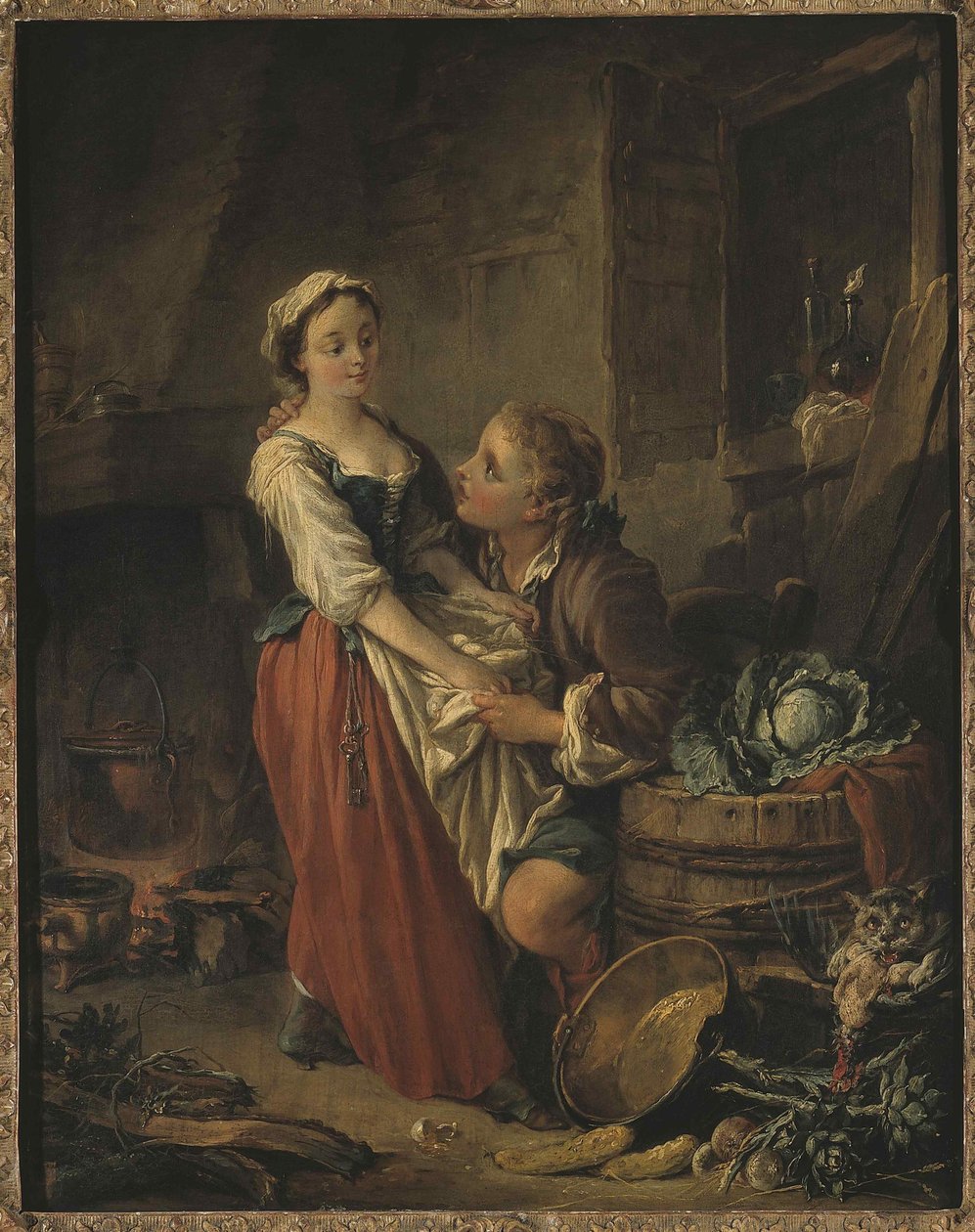 Güzel Aşçı, 1735. by François Boucher