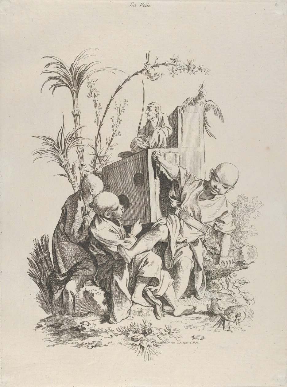 Görüş, 1720-70. by François Boucher