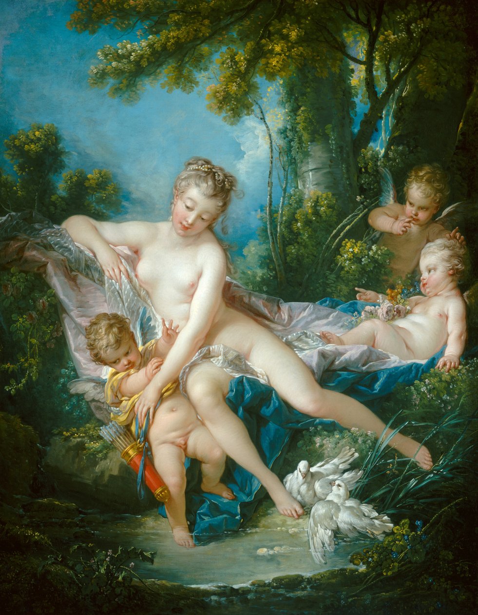 Venüs Hamamı, 1751. by François Boucher
