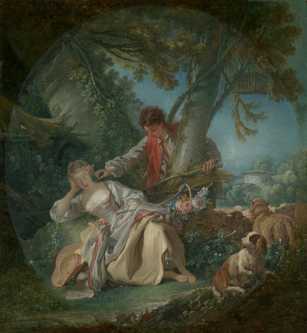 Kesintili Uyku, 1750. by François Boucher