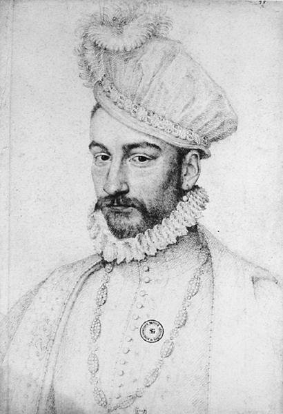 Charles IX (1550-74) by François Clouet