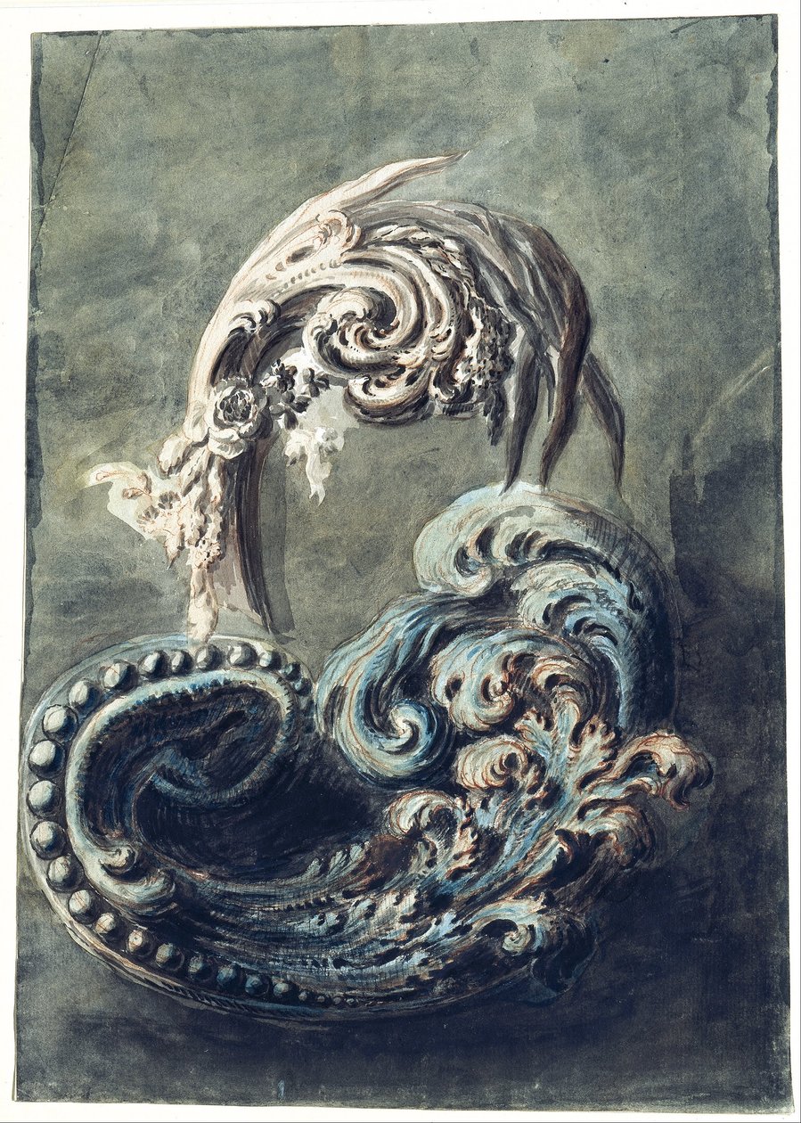 Kaydırma Süsleme by François Cuvilliés the Younger