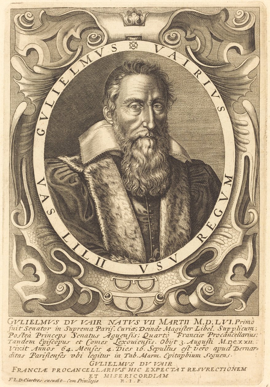 Guillaume du Vair by François Langlois