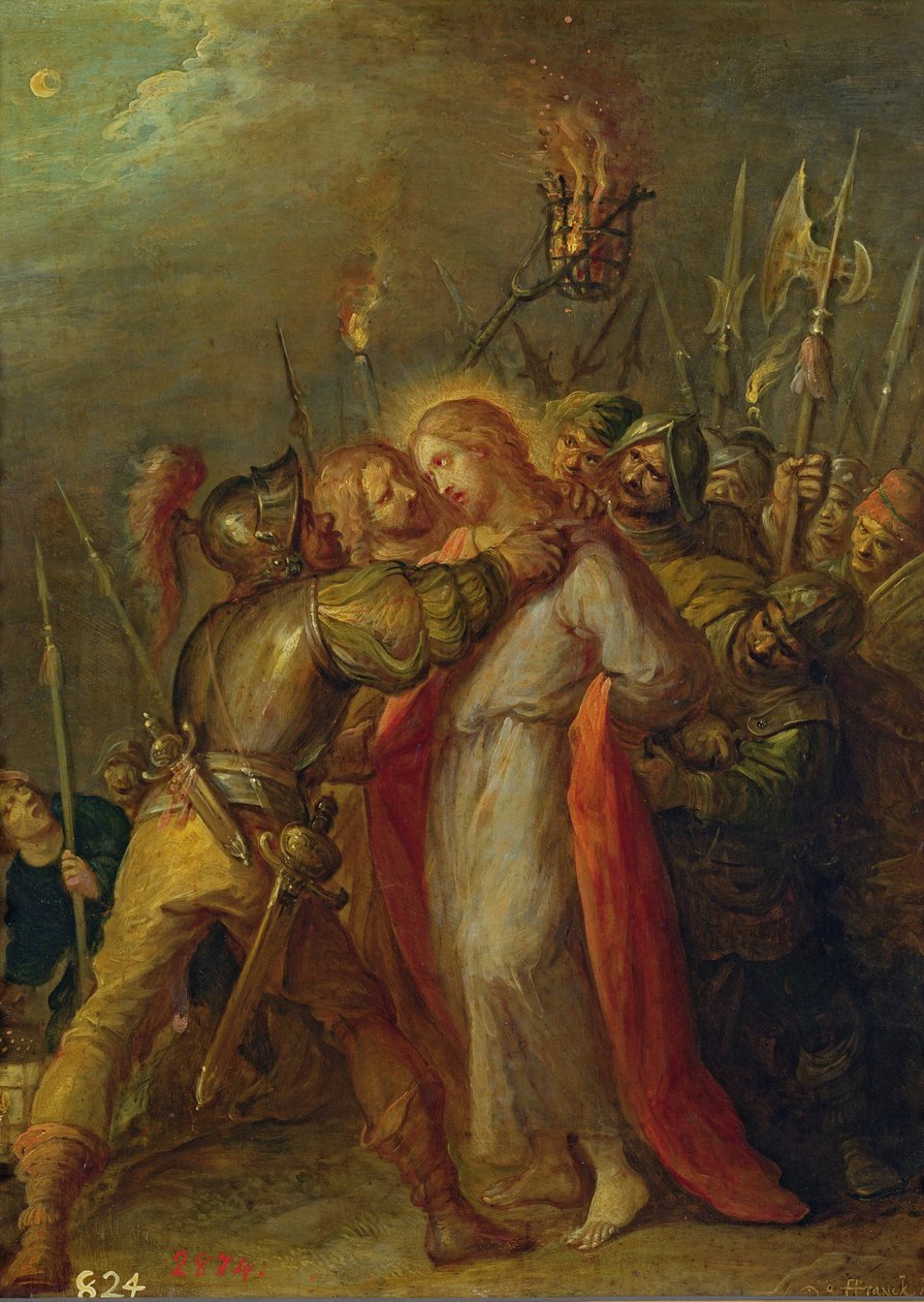 İsa Tutuklandı by Frans II Francken the Younger