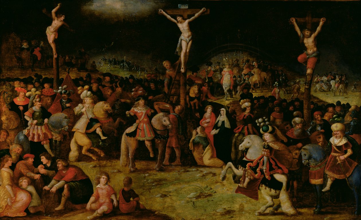 ಶಿಲುಬೆಗೇರಿಸುವಿಕೆ by Frans II Francken the Younger
