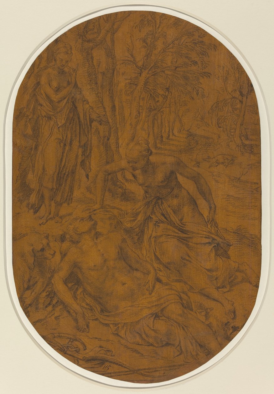 Diana ve Endymion by Frans Floris I