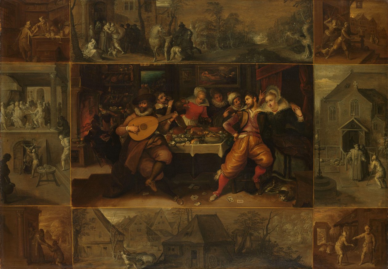 Müsrif Oğul benzetmesi by Frans Francken (II)