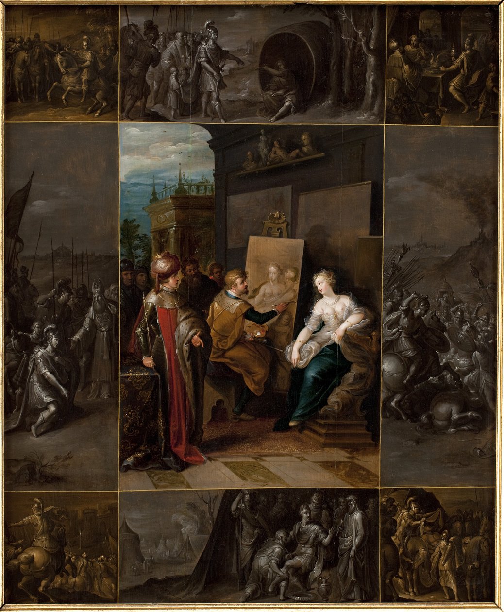 Apelles Campaspe Boyama by Frans Francken d.Y.