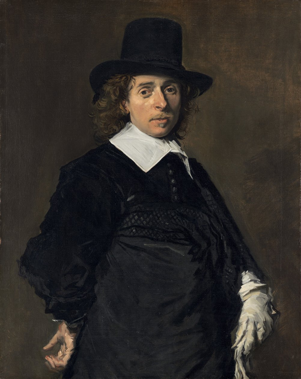 Adrian van Ostade by Frans Hals