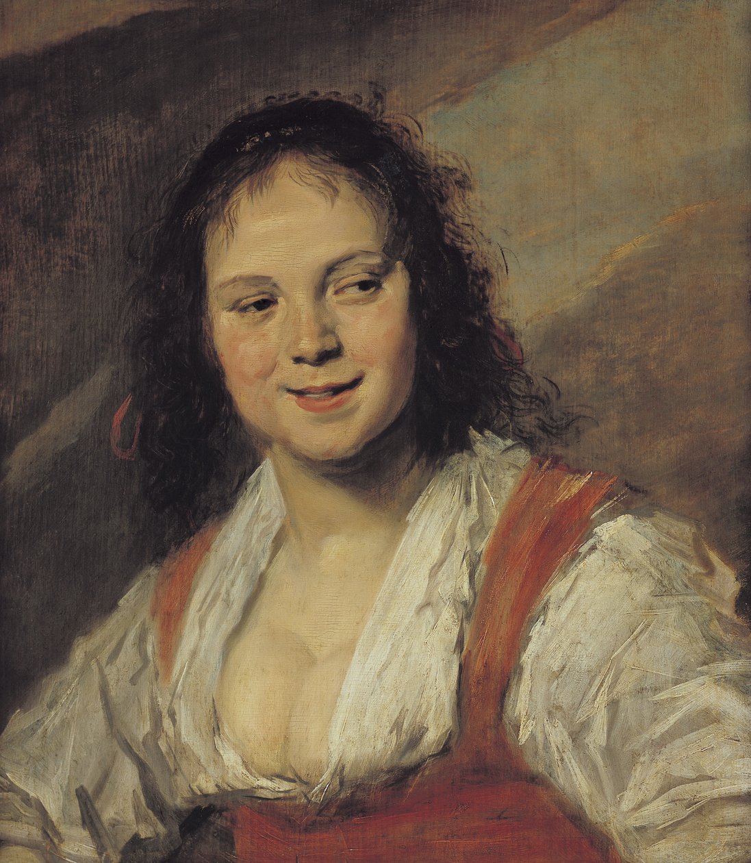 Çingene Kadın, c.1628-30 (panel) by Frans Hals