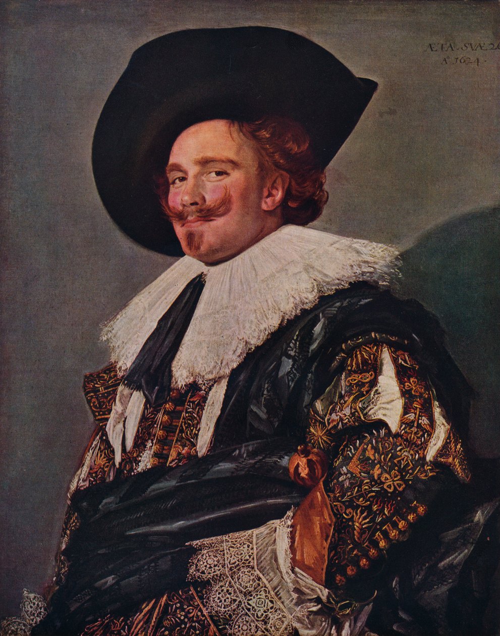 Gülen Şövalye, 1624 by Frans Hals