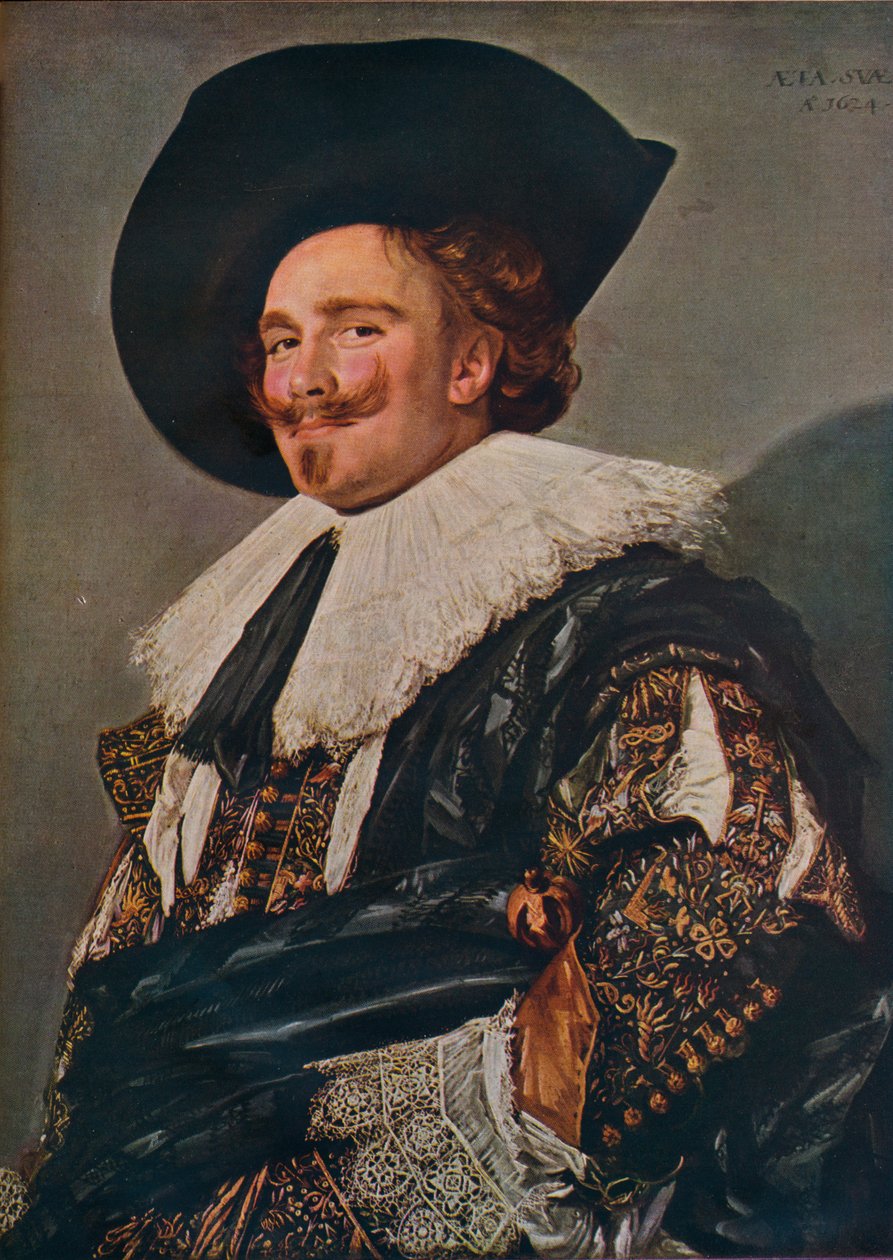 Gülen Şövalye, 1624, 1943. by Frans Hals