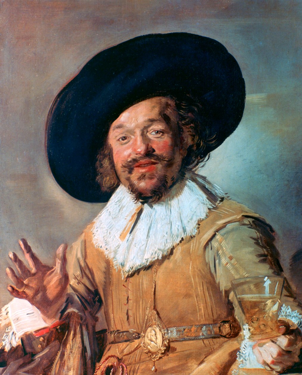 Neşeli İçici, 1628-1630 by Frans Hals