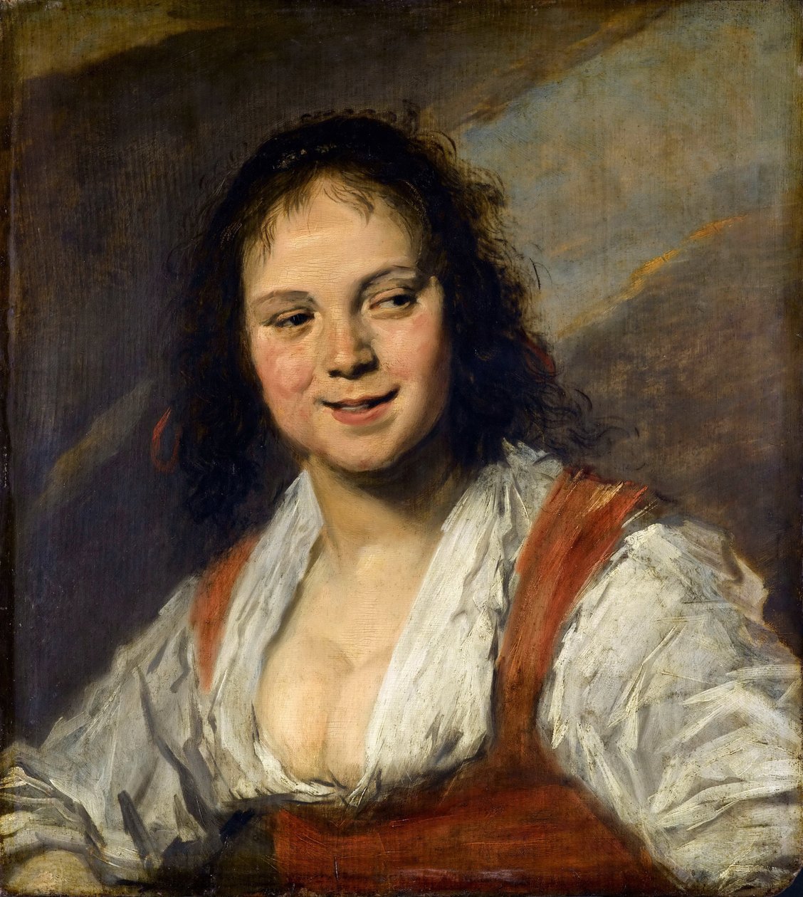 çingene kız bohem by Frans I Hals