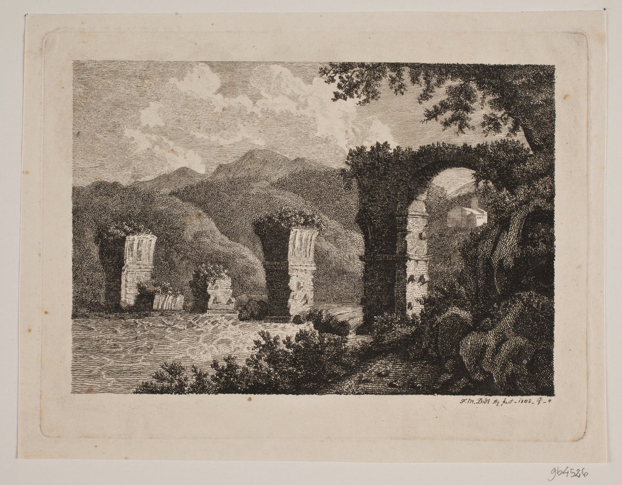 Bjergegn by Frans Martin Dodt