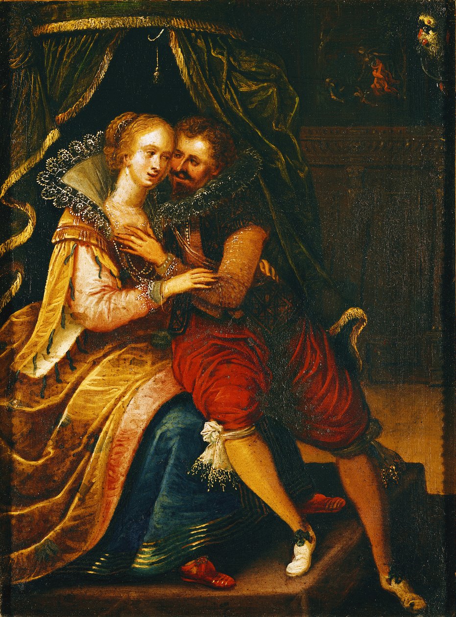 Beş Duyu: Dokunma by Frans Pourbus the Younger