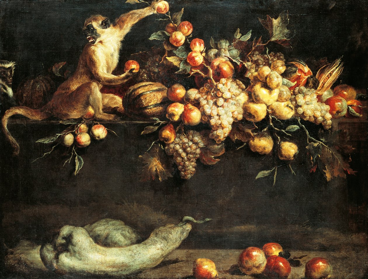 Natürmort, Frans Snyders (1579-1657) by Frans Snyders