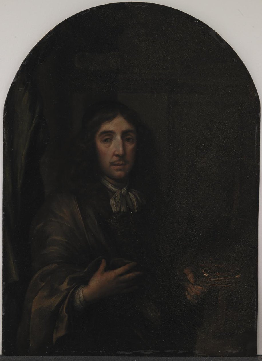 Bir Ressamın Portresi by Frans van I Mieris