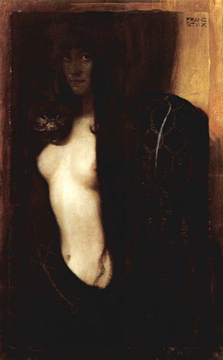 Günah by Franz von Stuck