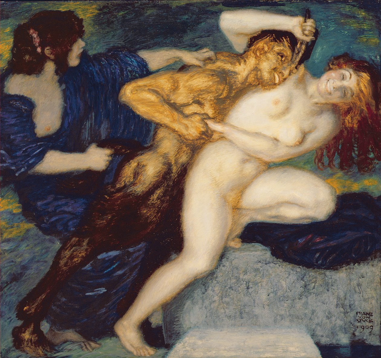 Scherzo, 1909 by Franz von Stuck