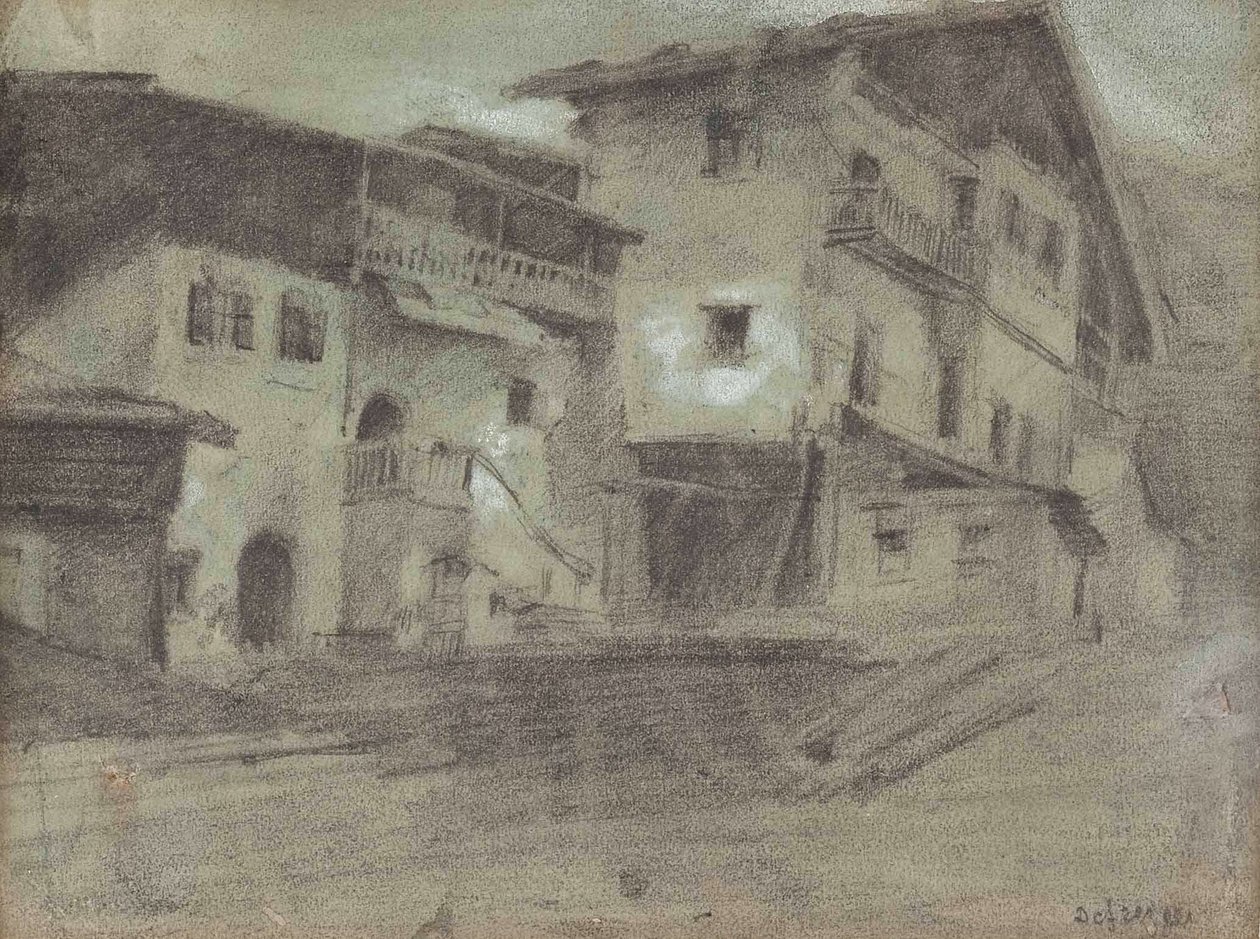 Çiftlik bahçesi by Franz Defregger