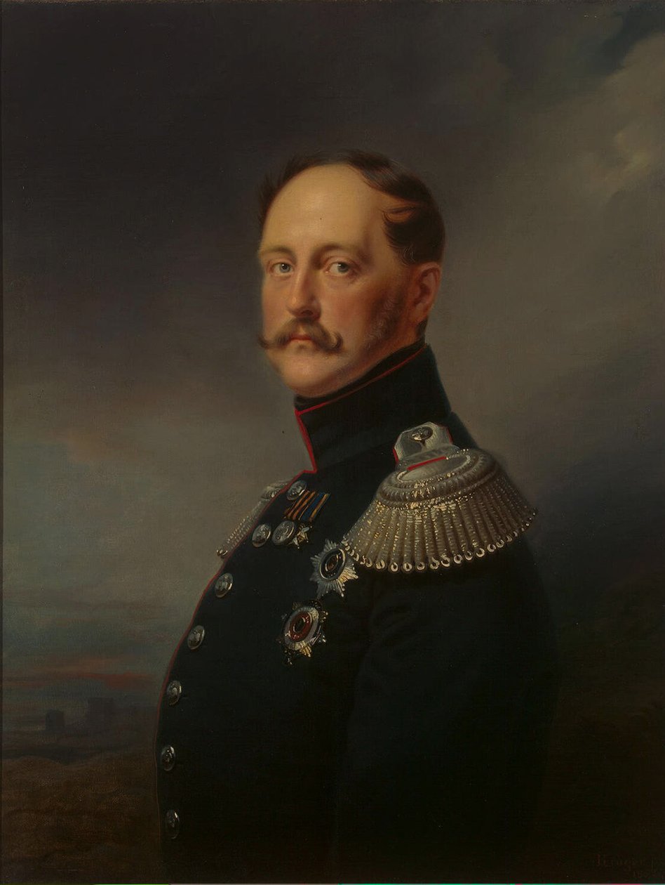 I. Nicholas, 1852 by Franz Krüger
