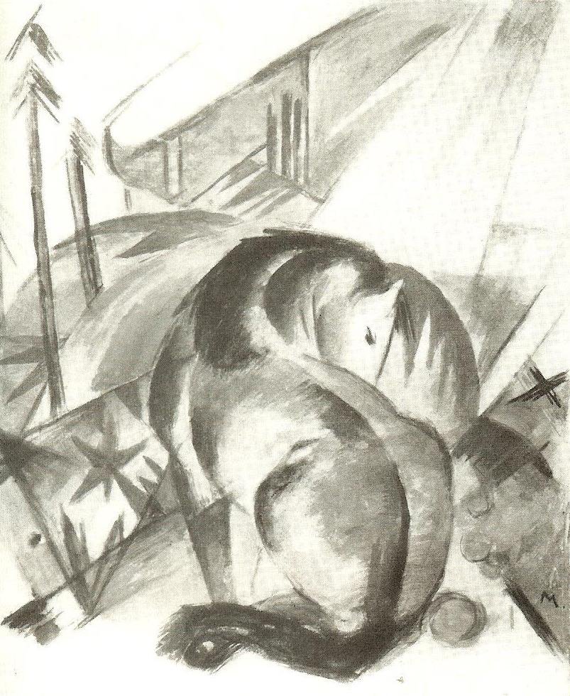 Atış by Franz Marc