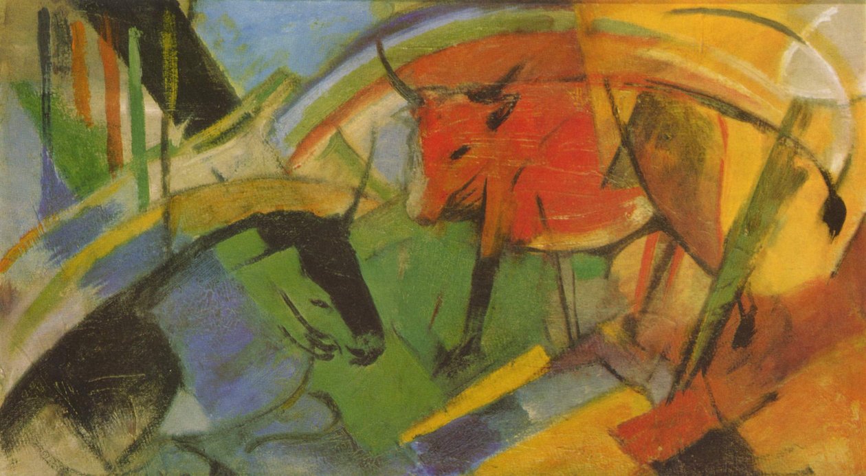 Sığır by Franz Marc
