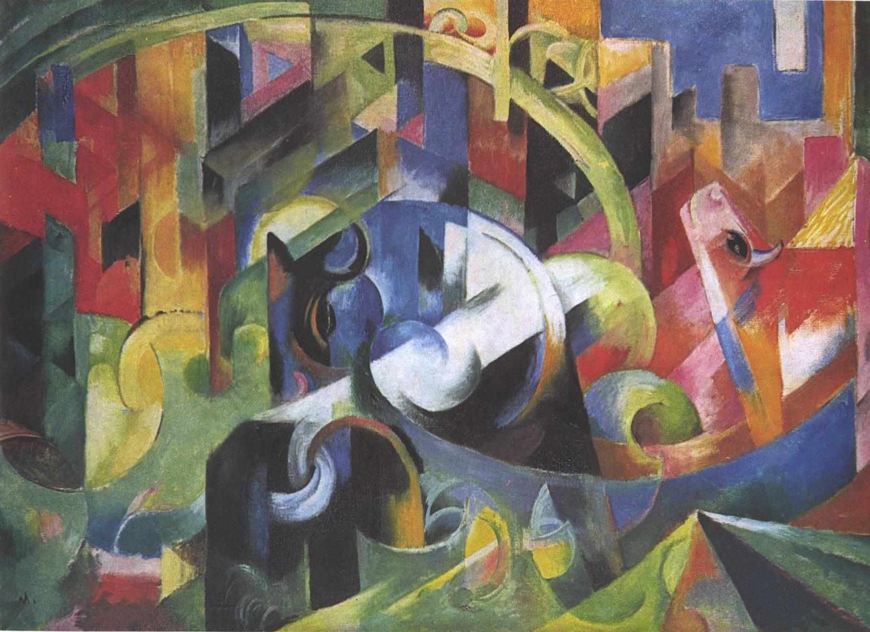 Sığır by Franz Marc