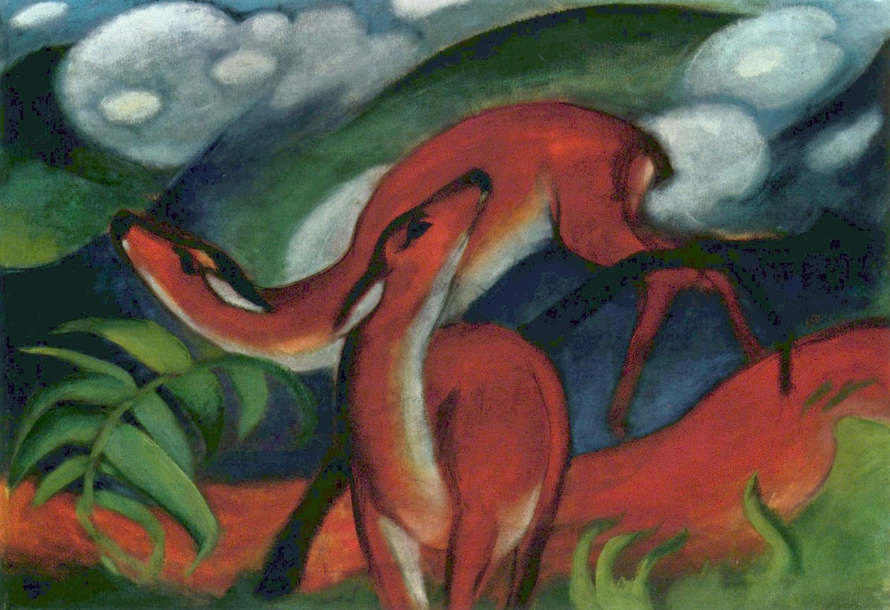 Alageyik by Franz Marc