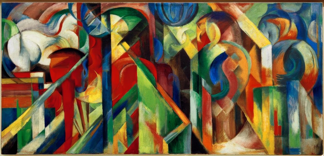 ahırlar by Franz Marc