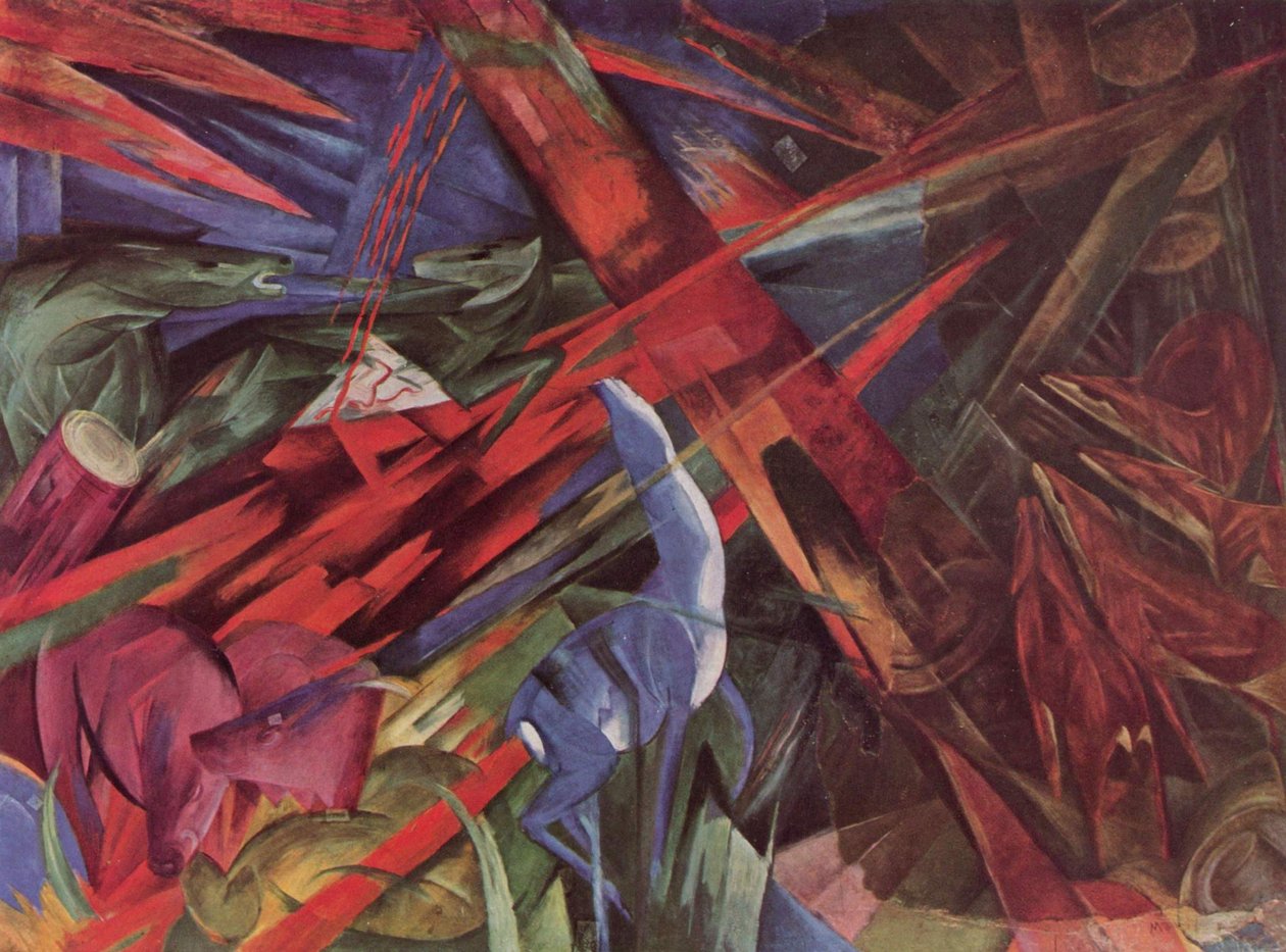 hayvan kaderleri by Franz Marc