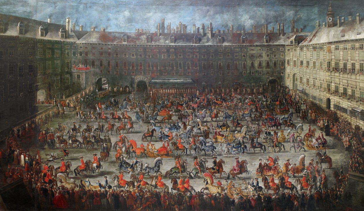 İmparatorluk Mahkemesinin Kızağı by Franz Michael Augustin von Purgau