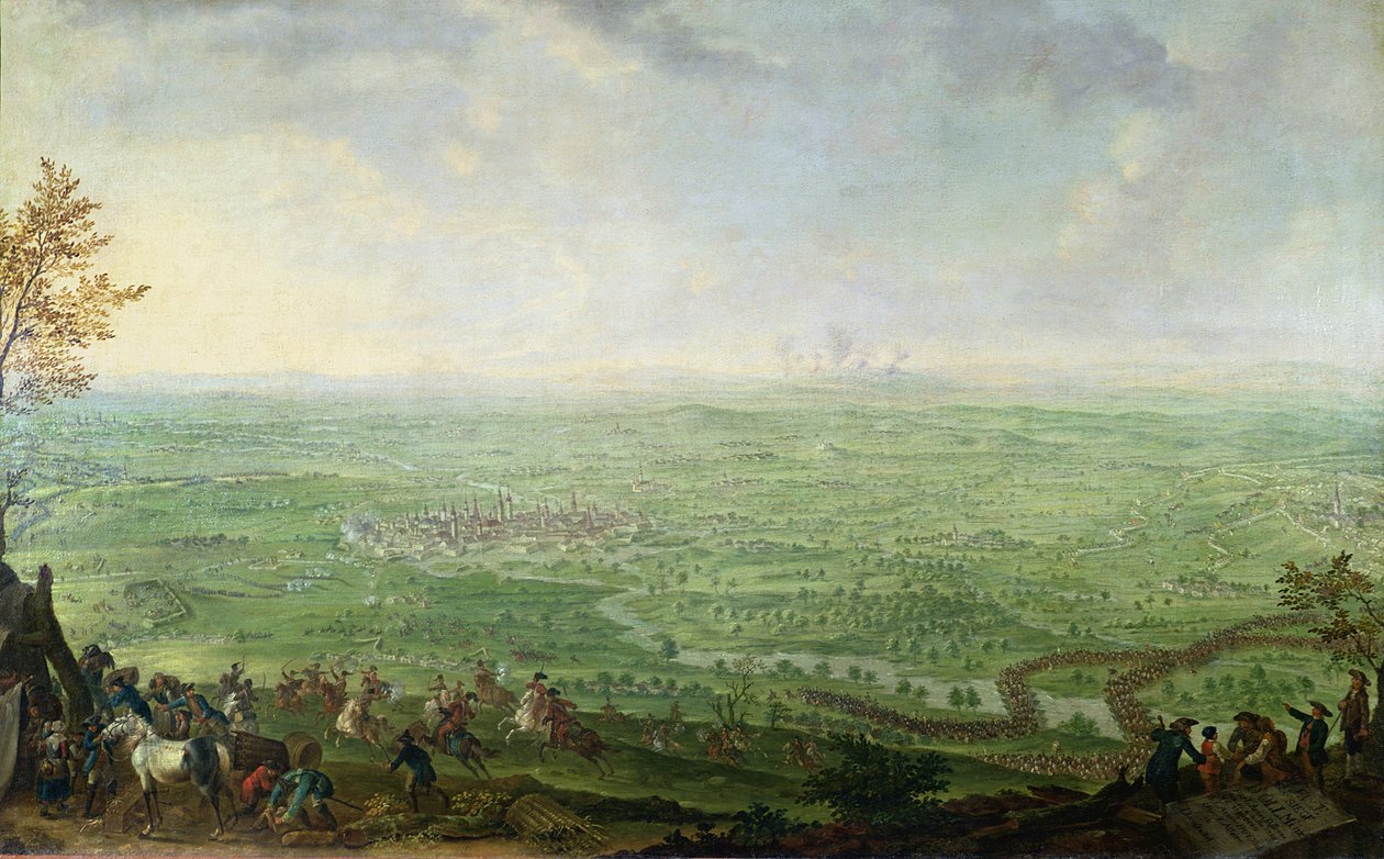 Prusya Ordusu tarafından Olmutz Kuşatması, 1758 by Franz Paul Findenigg