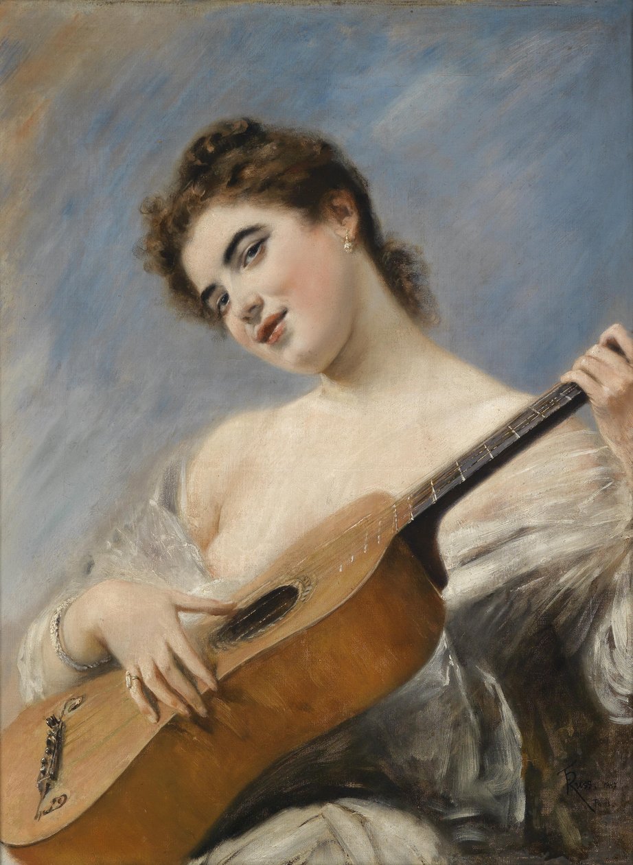 gitarist by Franz Russ jun.